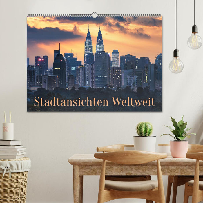 Stadtansichten Weltweit (CALVENDO Wandkalender 2025)