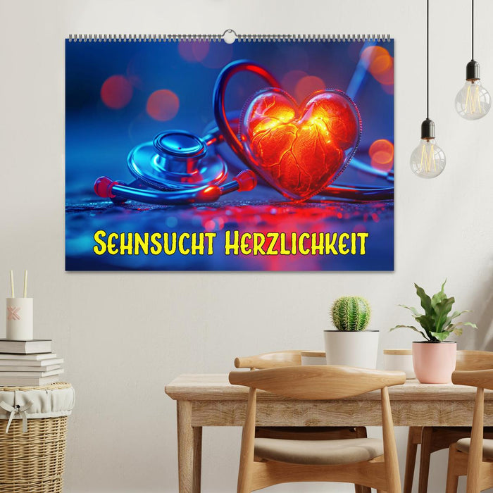 Sehnsucht Herzlichkeit (CALVENDO Wandkalender 2025)