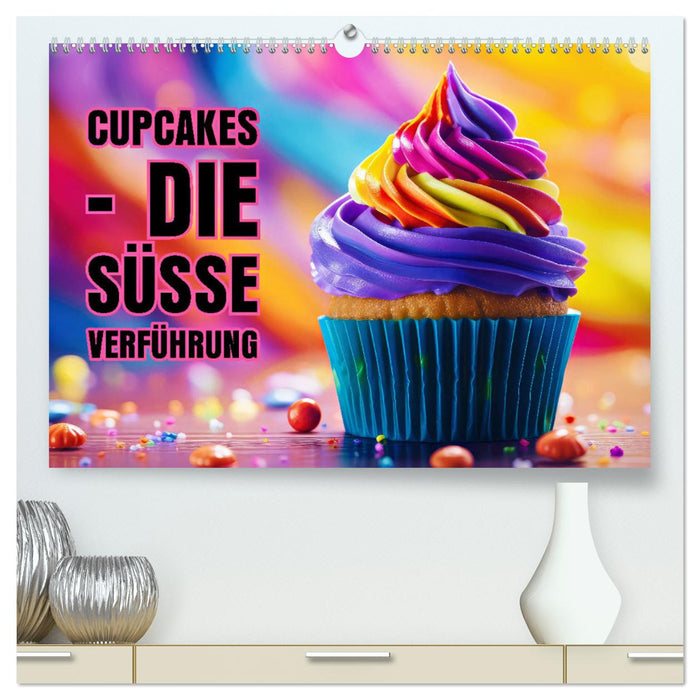 Cupcakes - die süße Verführung (CALVENDO Premium Wandkalender 2025)