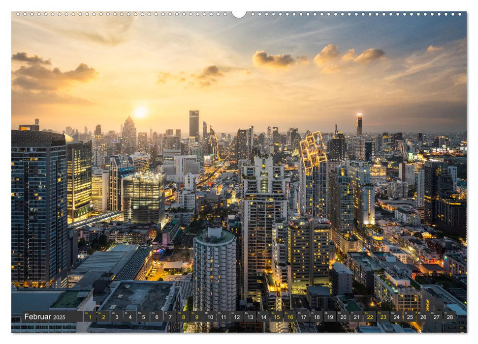 Stadtansichten Weltweit (CALVENDO Premium Wandkalender 2025)