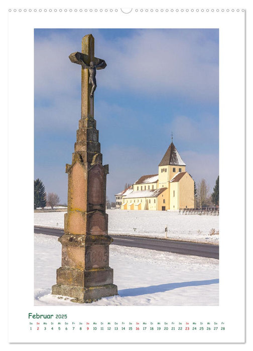 Insel Reichenau im Bodensee (CALVENDO Wandkalender 2025)