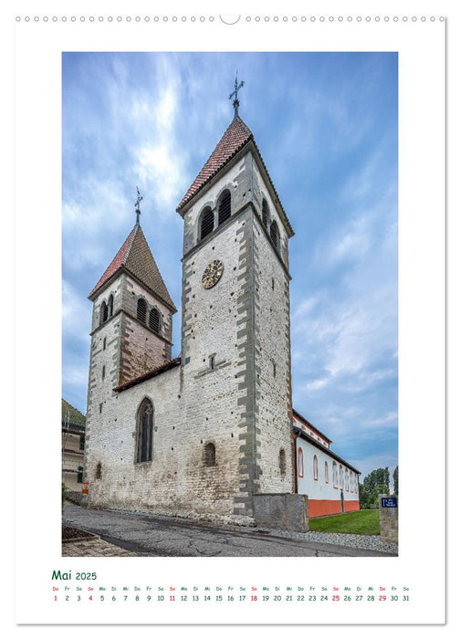 Insel Reichenau im Bodensee (CALVENDO Wandkalender 2025)