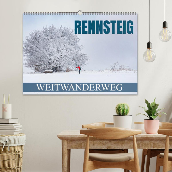 Rennsteig - Weitwanderweg (CALVENDO Wandkalender 2025)