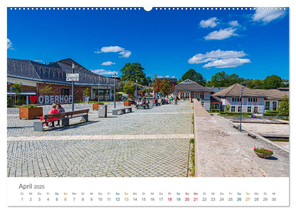 Rennsteig - Weitwanderweg (CALVENDO Wandkalender 2025)