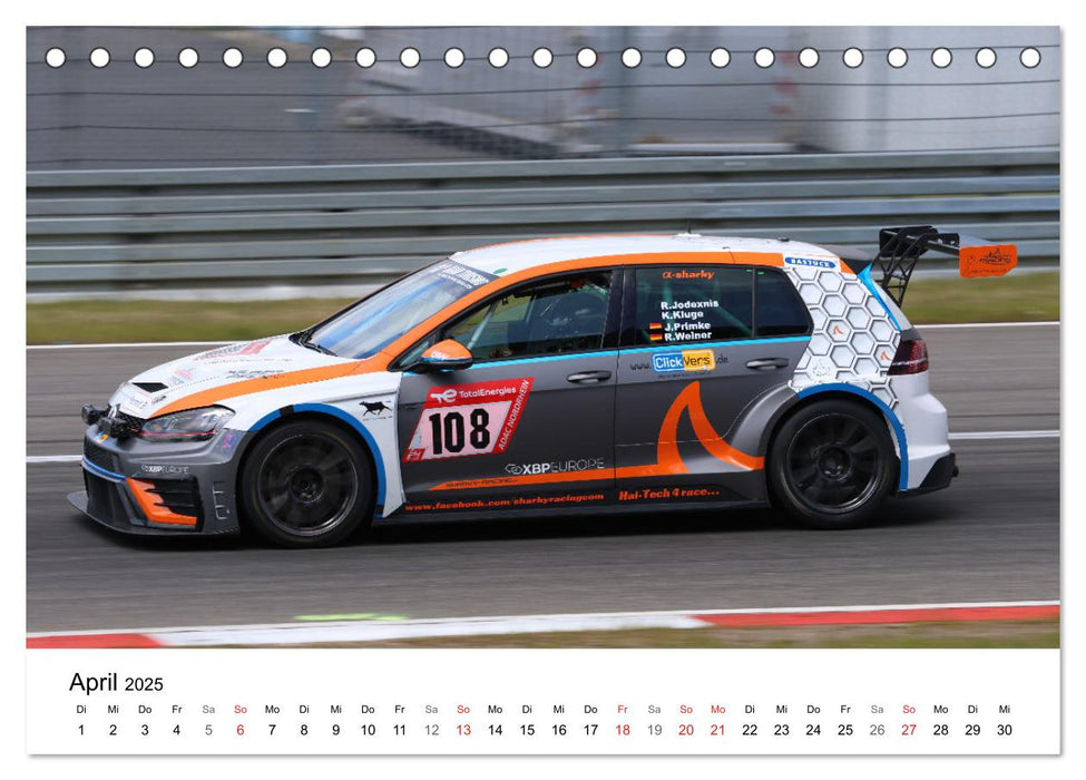 24h am Ring (CALVENDO Wandkalender 2025)