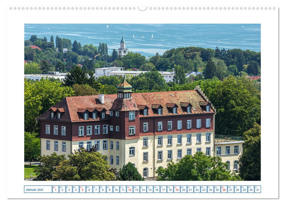 Überlingen am schönen Bodensee (CALVENDO Wandkalender 2025)