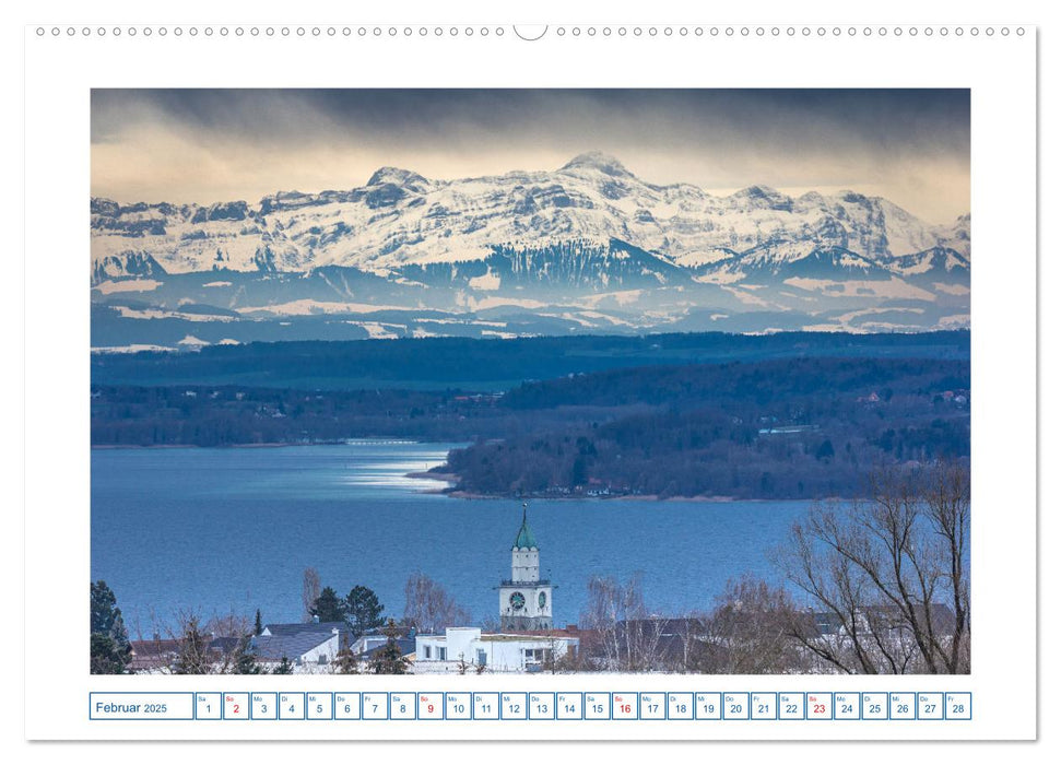 Überlingen am schönen Bodensee (CALVENDO Wandkalender 2025)