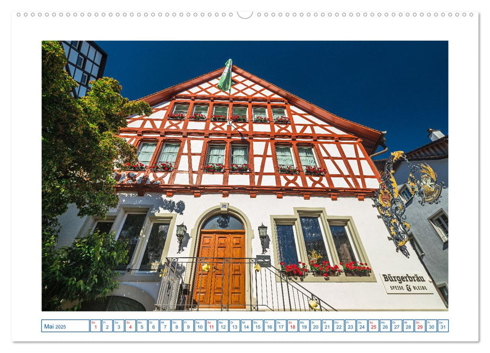 Überlingen am schönen Bodensee (CALVENDO Wandkalender 2025)