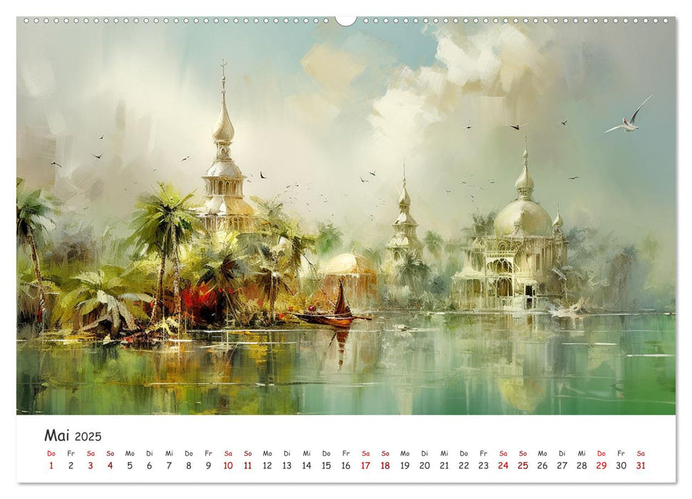 Karibisches Flair (CALVENDO Premium Wandkalender 2025)