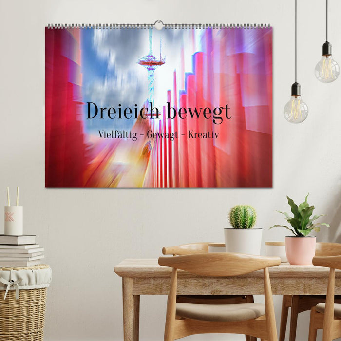 Dreieich bewegt (CALVENDO Wandkalender 2025)