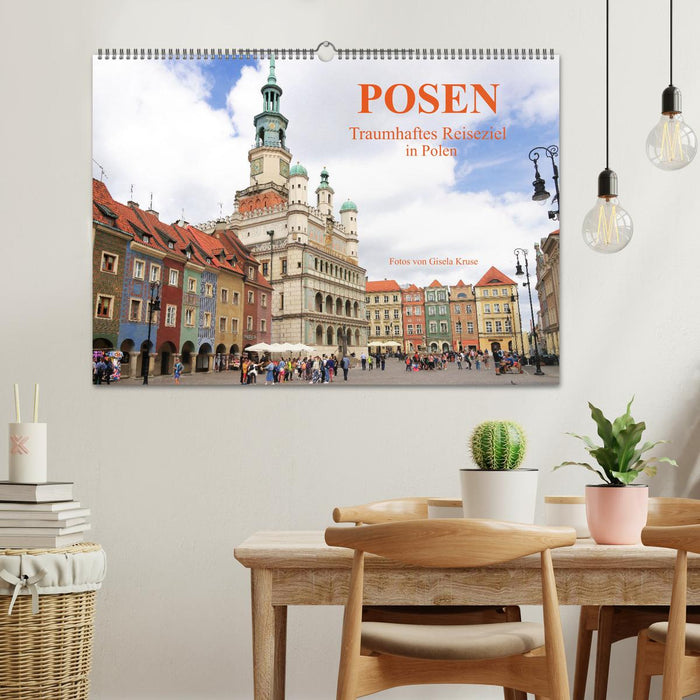 Posen - Traumhaftes Reiseziel in Polen (CALVENDO Wandkalender 2025)