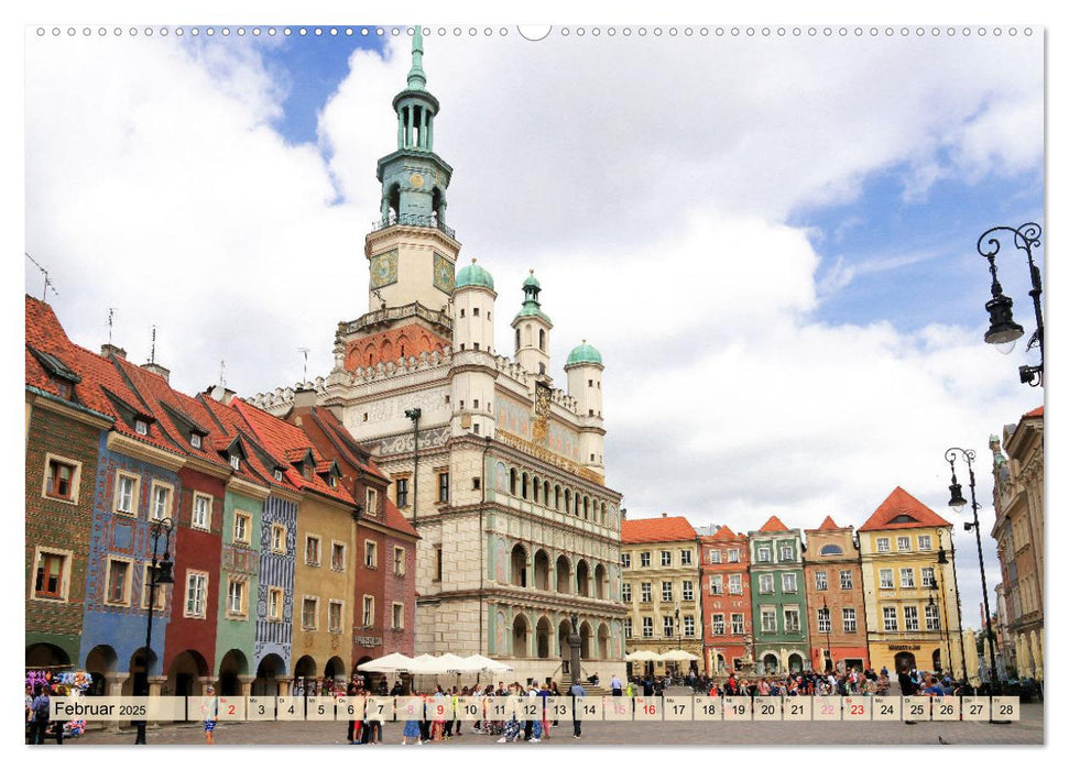 Posen - Traumhaftes Reiseziel in Polen (CALVENDO Premium Wandkalender 2025)