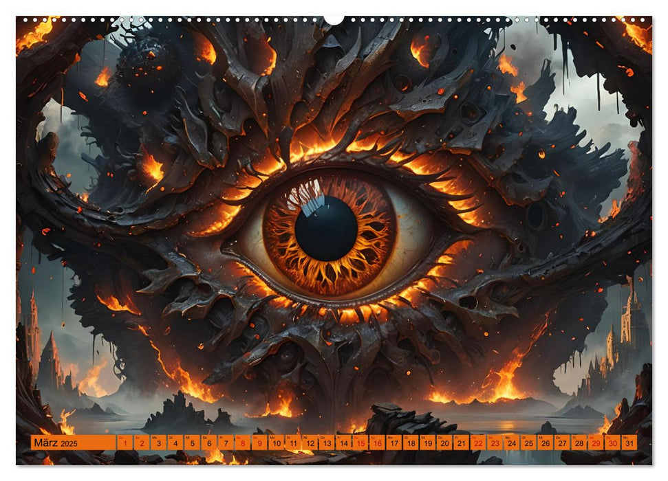 Magische Augen (CALVENDO Wandkalender 2025)