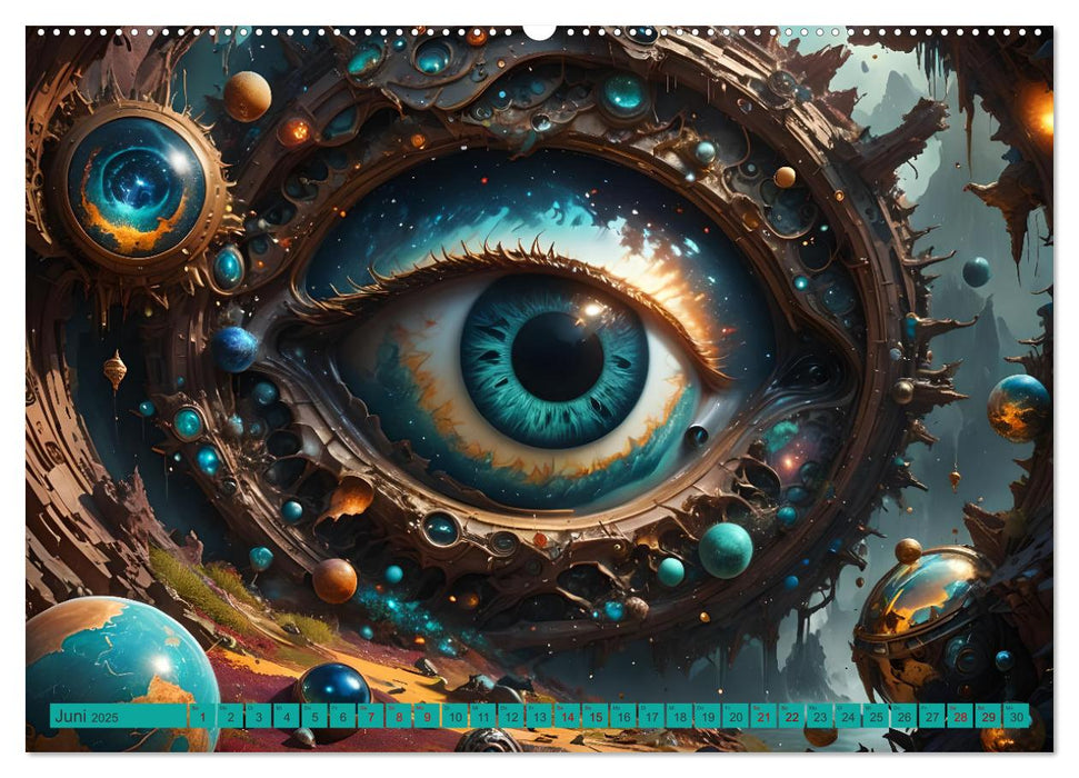 Magische Augen (CALVENDO Wandkalender 2025)