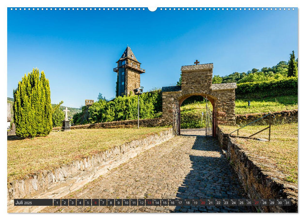 Oberwesel - Stadt der Türme (CALVENDO Premium Wandkalender 2025)