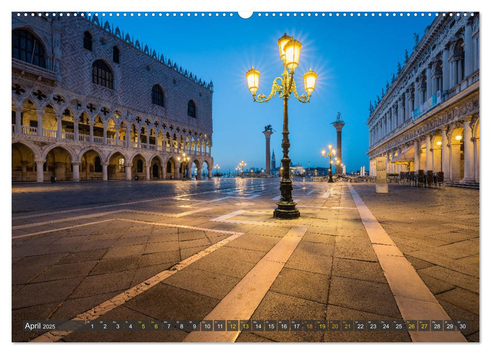 Malerisches Venedig (CALVENDO Premium Wandkalender 2025)