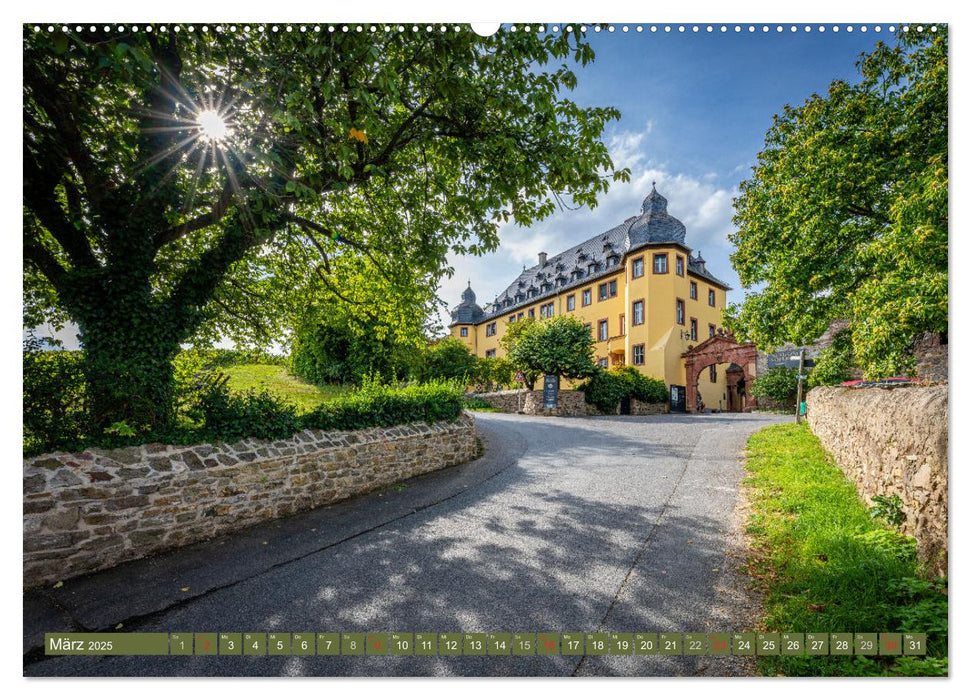 Kulturlandschaft Rheingau (CALVENDO Wandkalender 2025)