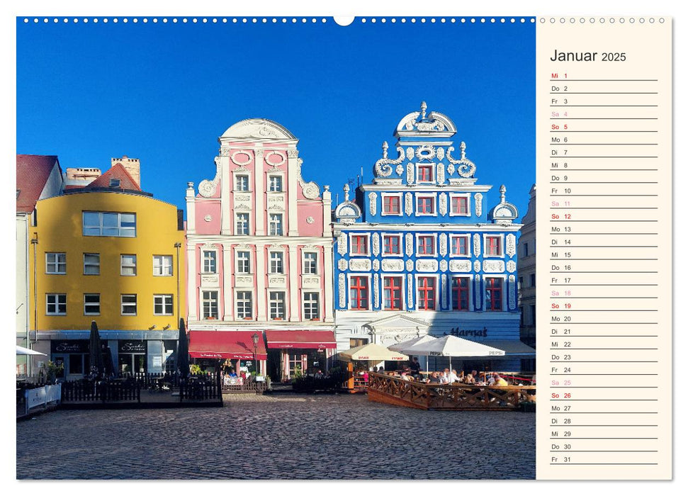 Quer durch Polens Norden (CALVENDO Premium Wandkalender 2025)