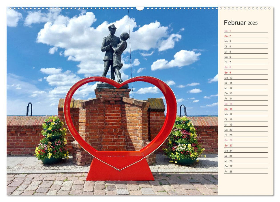 Quer durch Polens Norden (CALVENDO Premium Wandkalender 2025)