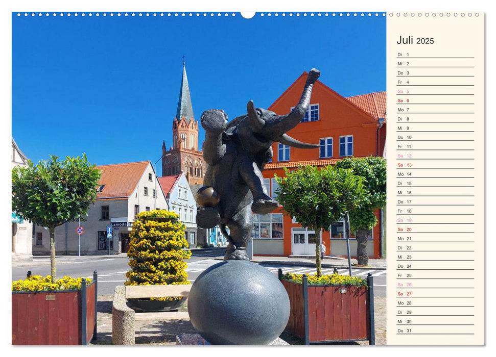 Quer durch Polens Norden (CALVENDO Premium Wandkalender 2025)