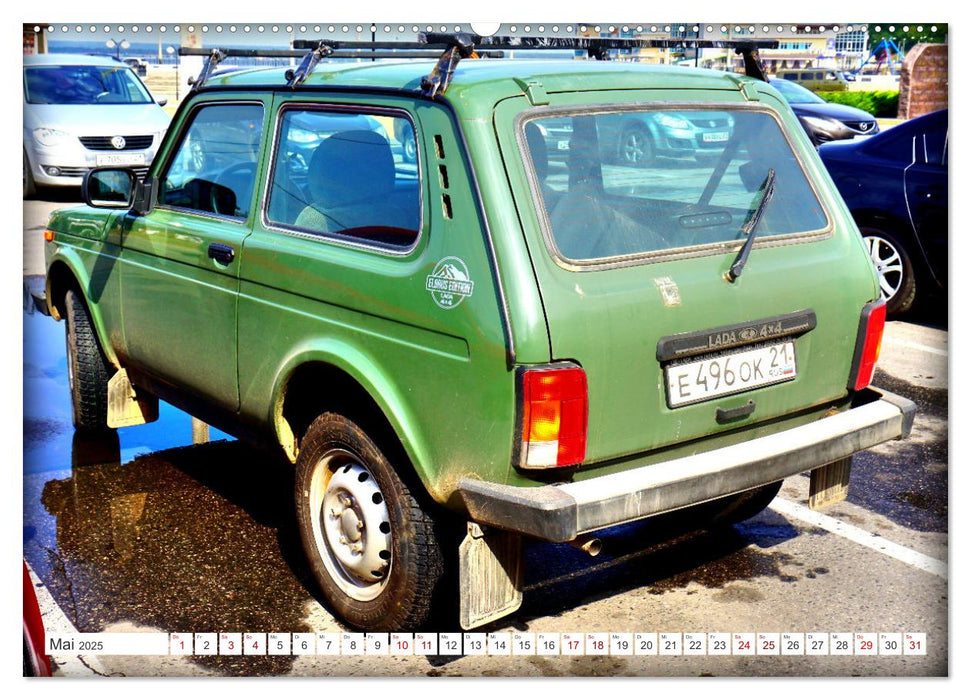 LADA NIVA - 4x4 aus der UdSSR (CALVENDO Premium Wandkalender 2025)