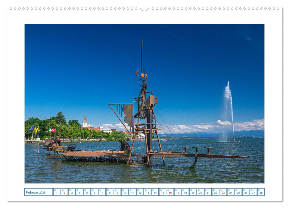 Friedrichshafen am Bodensee (CALVENDO Wandkalender 2025)