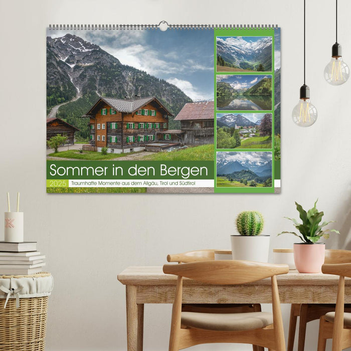 Sommer in den Bergen (CALVENDO Wandkalender 2025)