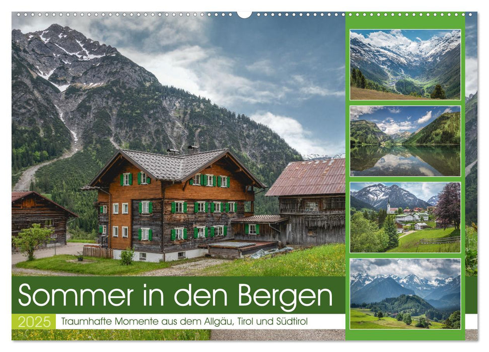 Sommer in den Bergen (CALVENDO Wandkalender 2025)