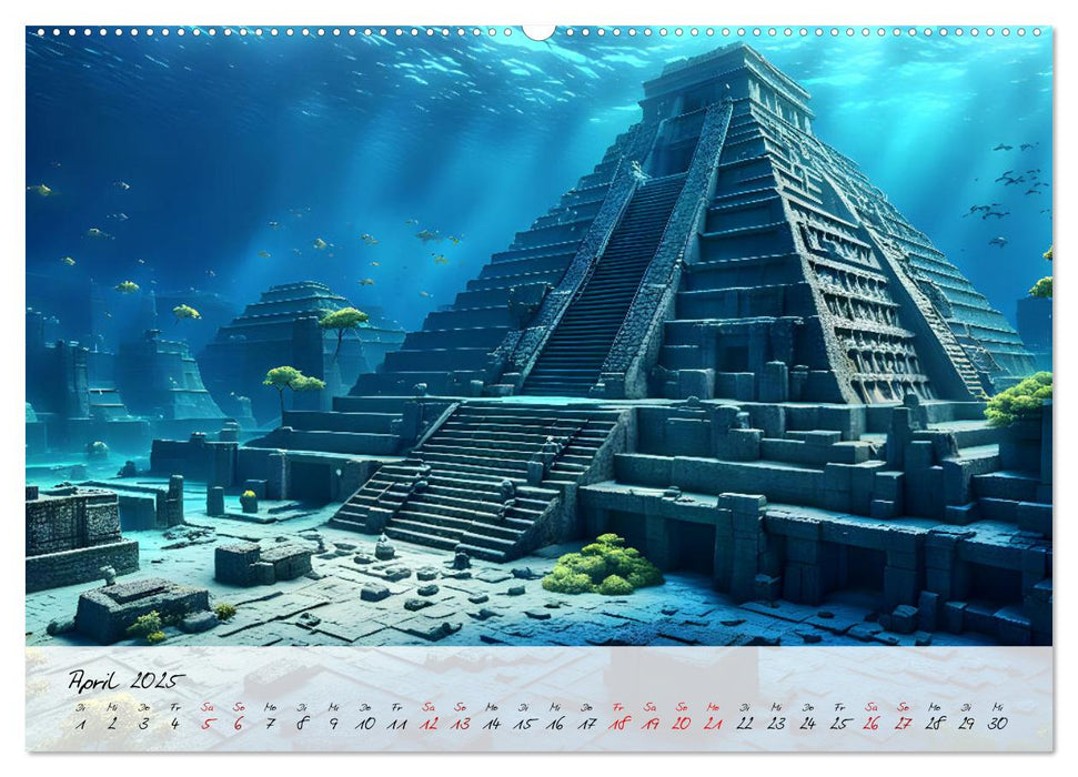 Geheimnisse der Unterwasserwelten (CALVENDO Wandkalender 2025)