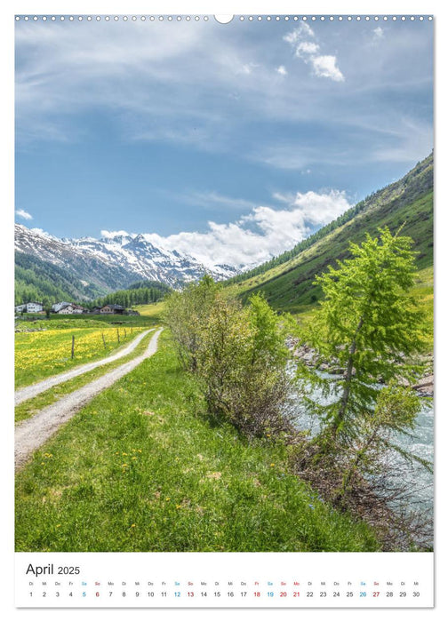 Sommerzauber in den Alpen (CALVENDO Wandkalender 2025)