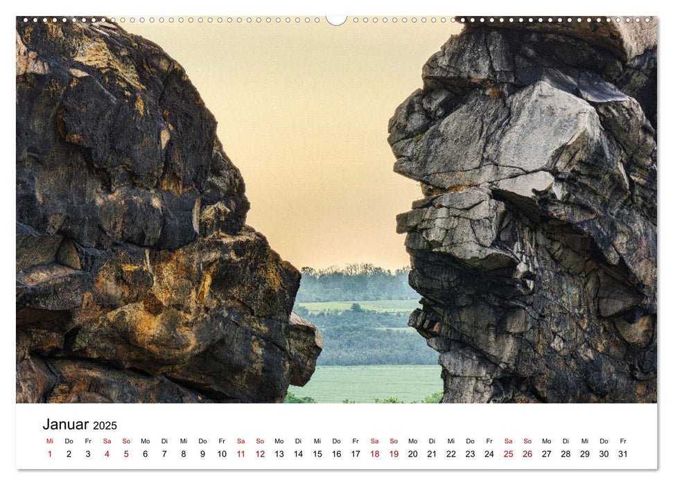 Steinerne Zeitzeugen (CALVENDO Wandkalender 2025)