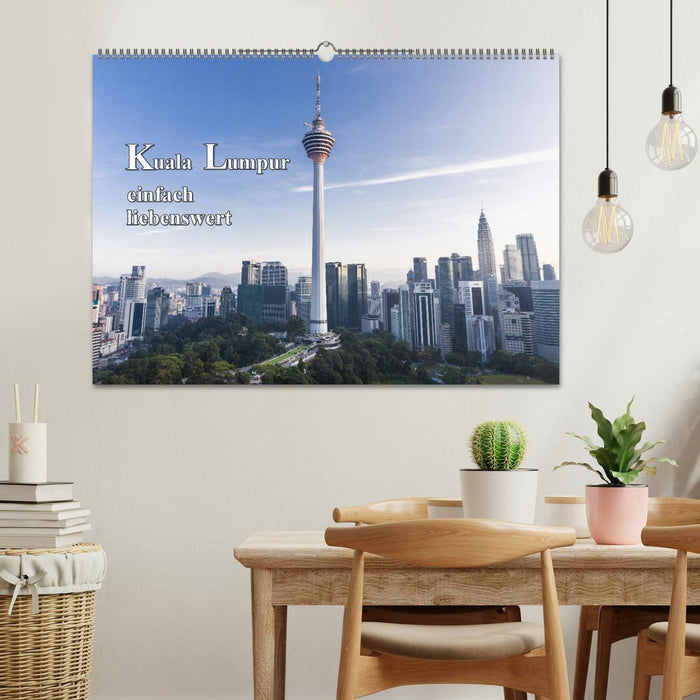 Kuala Lumpur einfach liebenswert (CALVENDO Wandkalender 2025)