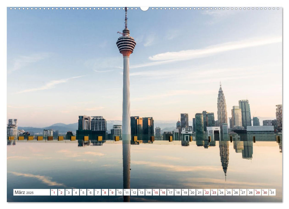 Kuala Lumpur einfach liebenswert (CALVENDO Wandkalender 2025)