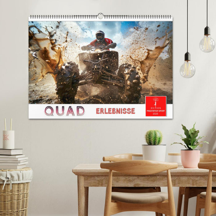 Quad Erlebnisse (CALVENDO Wandkalender 2025)