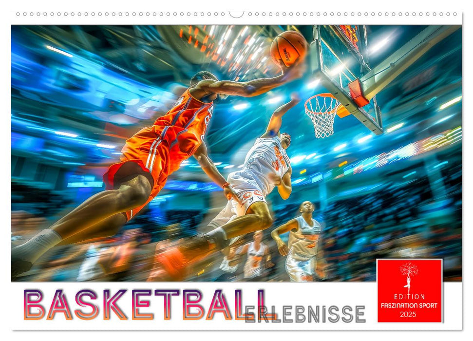 Basketball Erlebnisse (CALVENDO Wandkalender 2025)