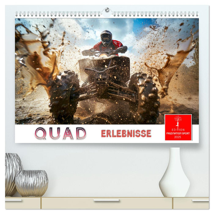 Quad Erlebnisse (CALVENDO Premium Wandkalender 2025)