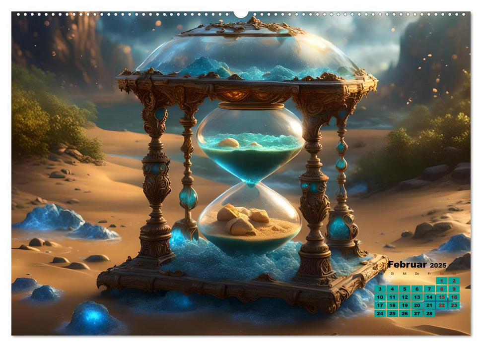 Magische Sanduhren (CALVENDO Wandkalender 2025)