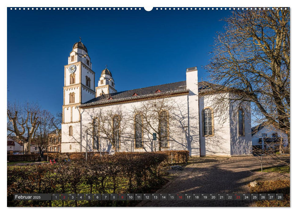 Sakralbauten in Südwest-Deutschland (CALVENDO Premium Wandkalender 2025)