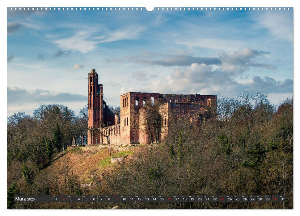 Sakralbauten in Südwest-Deutschland (CALVENDO Premium Wandkalender 2025)