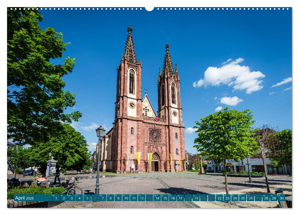 Sakralbauten in Südwest-Deutschland (CALVENDO Wandkalender 2025)