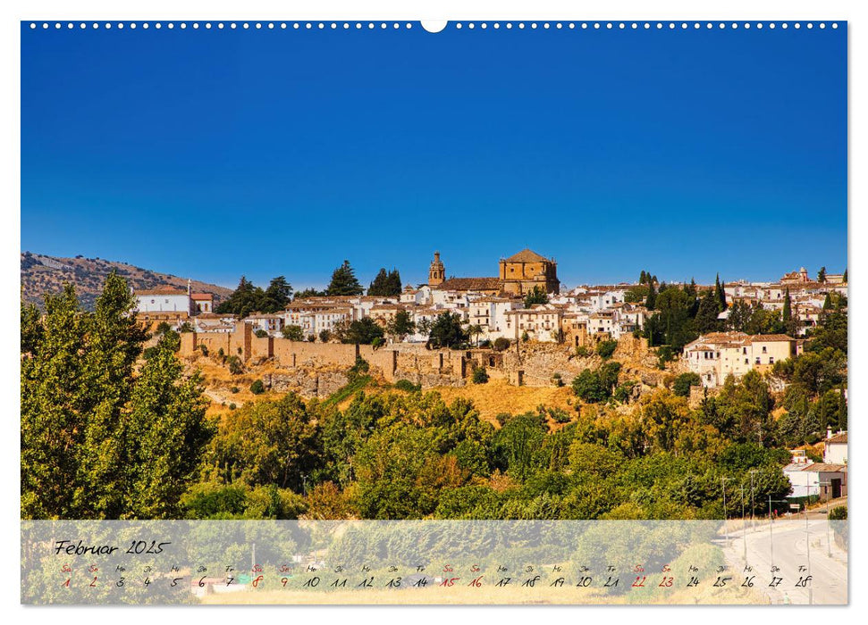 Ronda in Andalusien - Stadt auf einem Felsplateau (CALVENDO Wandkalender 2025)