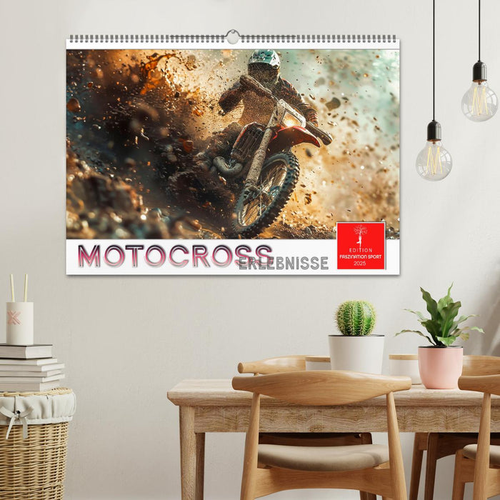 Motocross Erlebnisse (CALVENDO Wandkalender 2025)