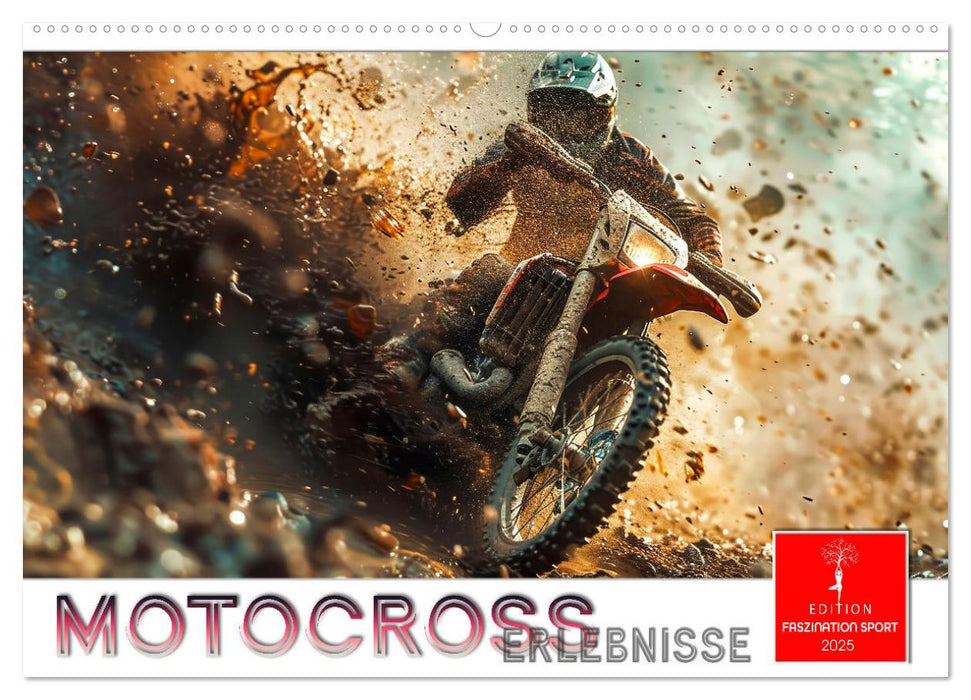 Motocross Erlebnisse (CALVENDO Wandkalender 2025)