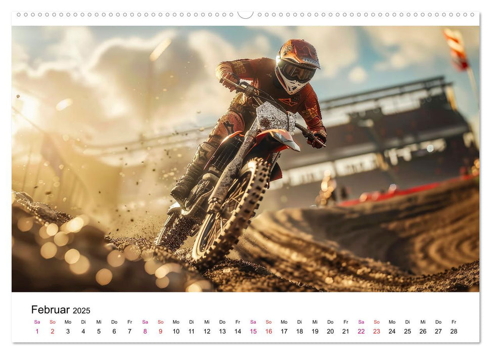 Motocross Erlebnisse (CALVENDO Wandkalender 2025)