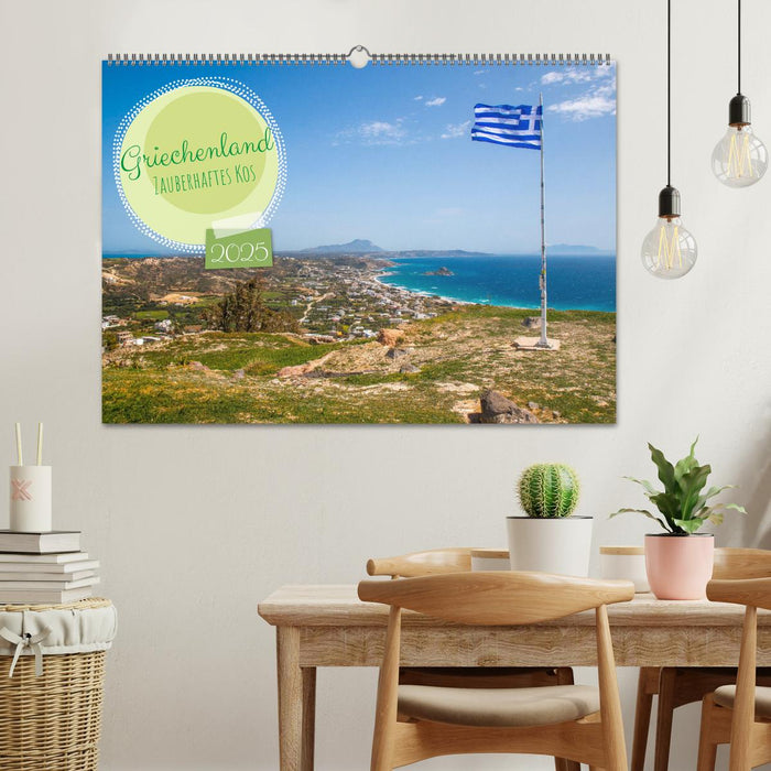 Griechenland - Zauberhaftes Kos (CALVENDO Wandkalender 2025)