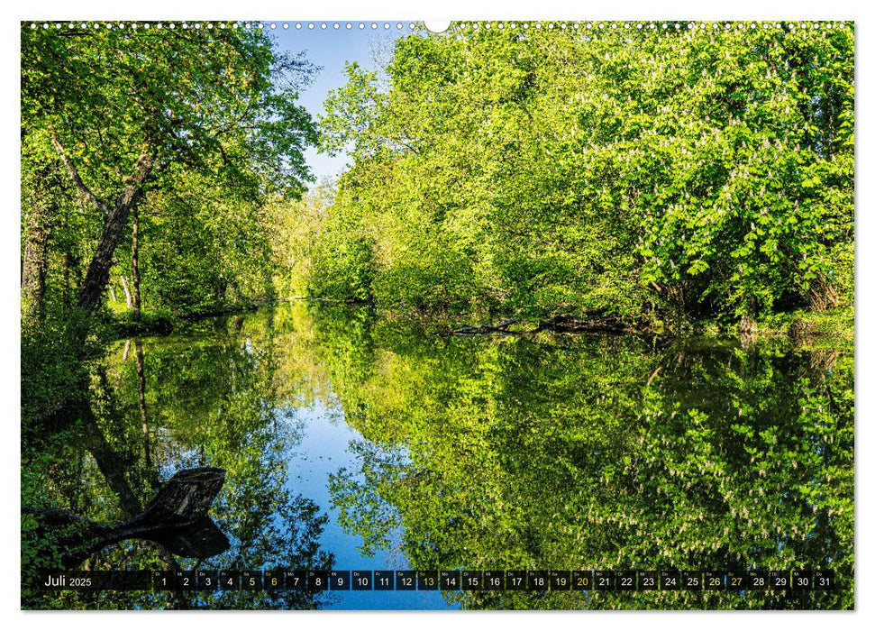 Magie gespiegelter Welten (CALVENDO Premium Wandkalender 2025)