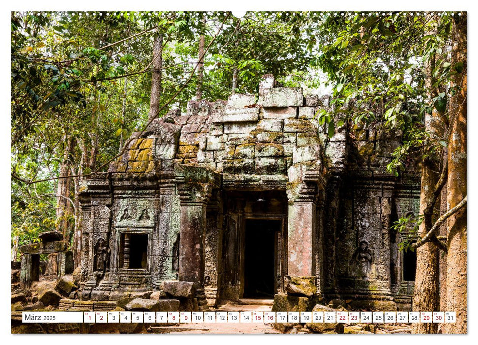 Siem Reap Stadt der Tempel Kambodscha (CALVENDO Premium Wandkalender 2025)