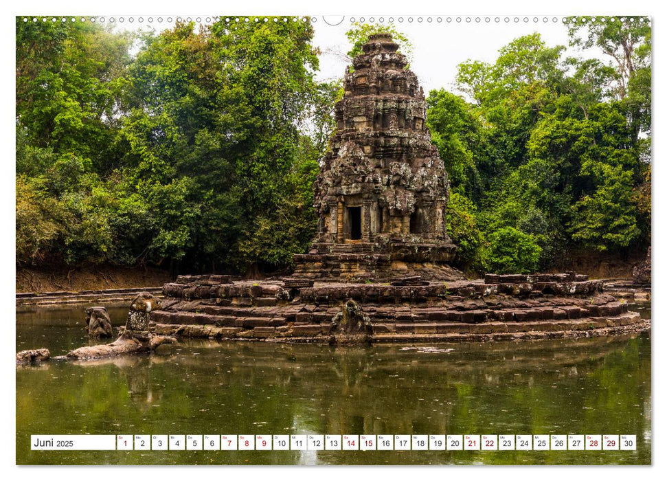 Siem Reap Stadt der Tempel Kambodscha (CALVENDO Premium Wandkalender 2025)