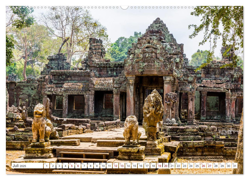 Siem Reap Stadt der Tempel Kambodscha (CALVENDO Premium Wandkalender 2025)