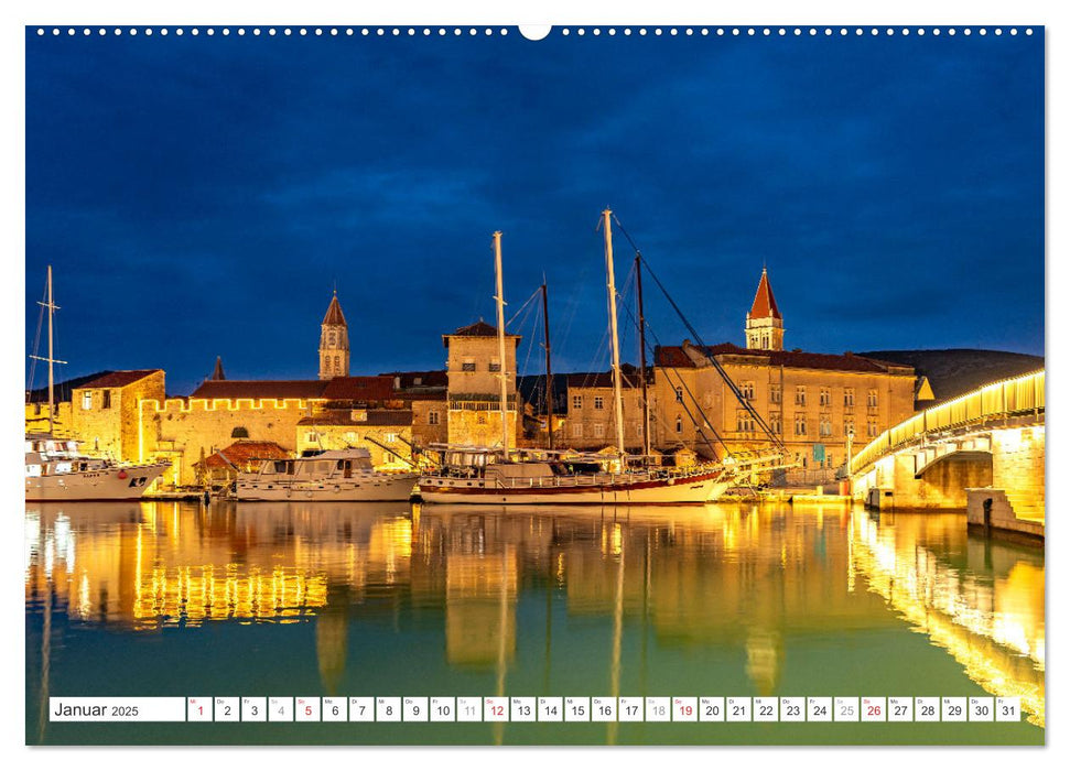 Kroatien - Welterbe Trogir (CALVENDO Wandkalender 2025)